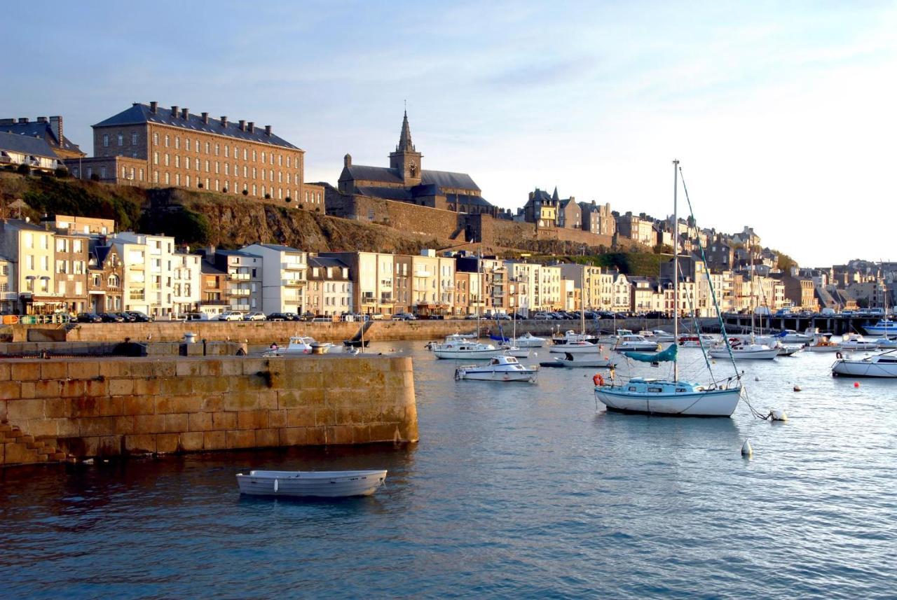 Appartement Villa Chausey, Vue Sur Le Port Granville Kültér fotó